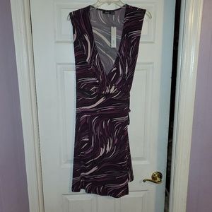 Apt 9 Ruffle Wrap Around Dress XL NWT